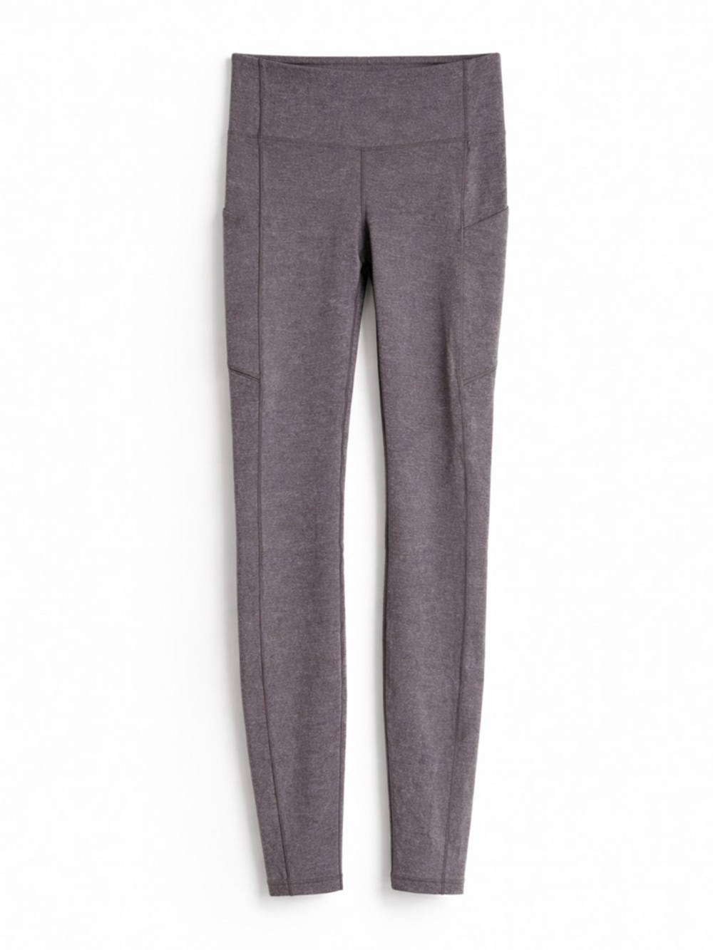 lululemon athletica Charcoal Heather Mid-Rise Leggings